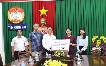 EVN hỗ trợ Khánh Hòa 1 tỉ đồng khắc phục hậu quả lũ lịch sử