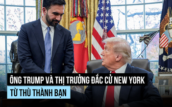 Ông Trump bất ngờ hữu hảo với thị trưởng đắc cử New York