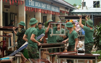 Bộ đội dựng lại nhịp sống cho người dân Gia Lai