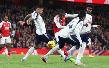 Arsenal áp đảo hoàn toàn, thắng đậm Tottenham: Liverpool bị ‘hít khói’ trong cuộc đua vô địch