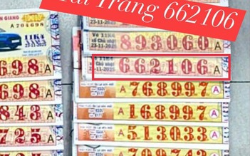 14 tờ trúng độc đắc xổ số miền Nam ngày 23 tháng 11: Đại lý đăng Facebook tìm người mua