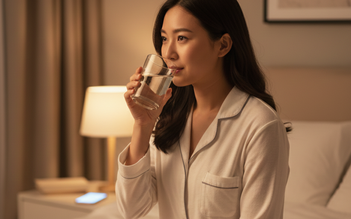 Có nên uống nước trước khi ngủ?