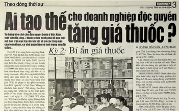 Cảnh báo tiêu cực trong ngành dược từ 21 năm trước