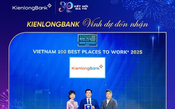 KienlongBank được vinh danh là ‘Nơi làm việc tốt nhất Việt Nam 2025’