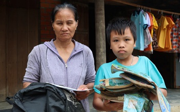 Báo Người Lao Động phát động chương trình Triệu tập vở cho học sinh vùng bị thiên tai