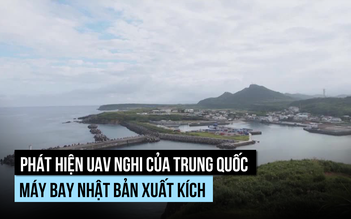 Nhật Bản điều chiến đấu cơ đối phó UAV nghi của Trung Quốc gần Đài Loan