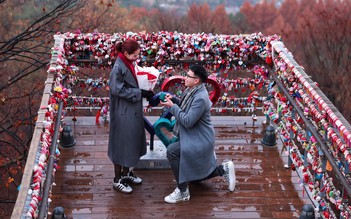 Tiền vệ Đức Huy cầu hôn nữ MC xinh đẹp của VTV: ‘Chốt đơn’