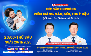 Tiêm vắc xin phòng viêm màng não mô cầu, sởi, thủy đậu ở trẻ