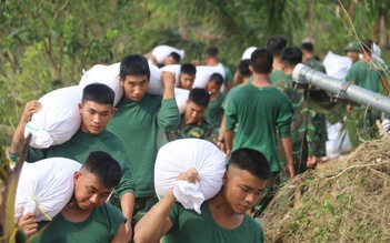 Trước bão số 15: 'Việc khổng lồ chỉ quân đội mới làm nổi'