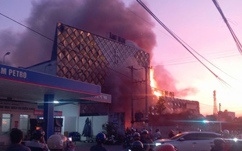 Cháy quán bar, karaoke đã ngưng hoạt động ở Đồng Nai