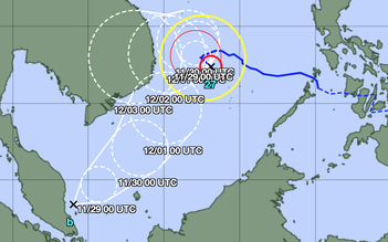 Xuất hiện áp thấp mới, lo bão số 15 (bão Koto) diễn biến phức tạp