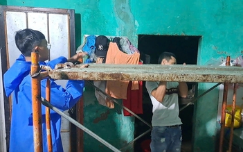 Nước sông Vu Gia, Túy Loan dâng cao, người dân trắng đêm chạy lụt