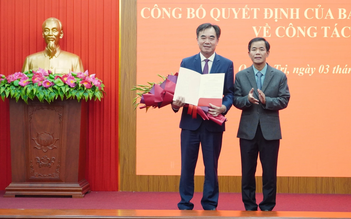Ông Nguyễn Lương Bình giữ chức Trưởng ban Tổ chức Tỉnh ủy Quảng Trị