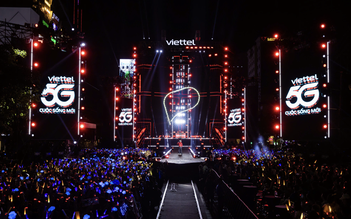 Viettel trình diễn kết nối cầu truyền hình 5G không độ trễ tại Y-Fest 2025