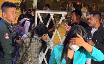 Cảnh sát Campuchia đột kích ổ mại dâm trá hình, bắt hơn 100 người