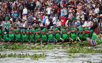Chùa Tum Núp đoạt hat-trick vô địch ghe ngo nam và nữ