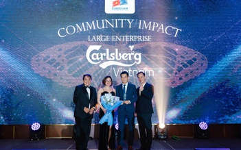 Carlsberg Việt Nam được vinh danh với giải thưởng 'Doanh nghiệp vì cộng đồng'