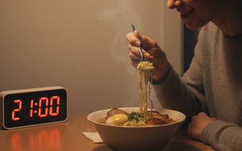 Ăn tối muộn có làm người trung niên bị mỡ máu, gan nhiễm mỡ?