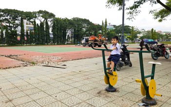 TP.HCM: Phường Bình Tân tháo dỡ sân tennis 2.800 m2 để làm nơi sinh hoạt cộng đồng