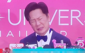 Ông Nawat bật khóc, xin lỗi vì 'drama' liên quan đến Hoa hậu Hoàn vũ 2025