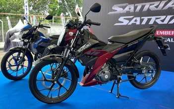 Xe côn tay Suzuki Satria lột xác thiết kế, chờ ngày về Việt Nam đấu Honda Winner