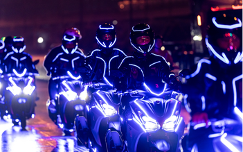 Yamaha lần đầu tiên tổ chức hành trình chinh phục màn đêm cùng Yamaha NVX