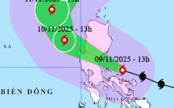 Siêu bão Fung wong đang hướng vào Biển Đông