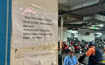 Chuyển đổi xanh nhưng xe điện vào tới chung cư lại bị kỳ thị?