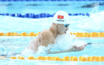 Chờ 'hoàng tử ếch' Phạm Thanh Bảo lấy thêm HCV cho bơi lội Việt Nam