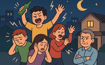 Say xỉn, hát hò gây mất trật tự, coi chừng bị phạt nặng