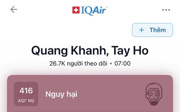 Không khí vượt ngưỡng ‘nguy hại’: Đâu là cách giảm ô nhiễm không khí ngay trong nhà