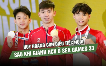 Huy Hoàng còn tiếc nuối điều này sau khi giành HCV ở SEA Games 33