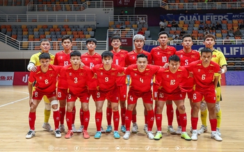 Futsal nam Việt Nam tăng 6 bậc trên bảng xếp hạng FIFA, gia nhập tốp 20 thế giới
