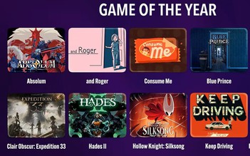 Game indie thống trị bảng xếp hạng The Game Awards 2025