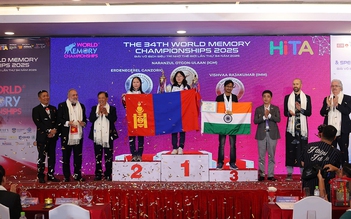 Giải vô địch Siêu trí nhớ thế giới lần thứ 34: Xin cảm ơn Việt Nam!