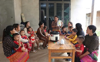 Điện về sưởi ấm bản Vàng On