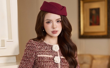 Tối giản nhưng sang xịn nhờ diện áo tweed vào mùa đông