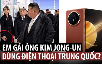 Bất ngờ loại smartphone mà em gái ông Kim Jong-un sử dụng