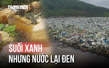 Nước thải từ bãi rác bức tử suối Nước Xanh