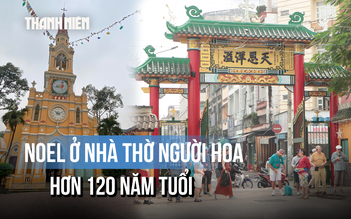 Nhà thờ người Hoa giữa Chợ Lớn, nơi nhiều bạn trẻ tìm đến dịp Noel