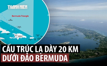Phát hiện bất thường địa chất bên dưới đảo Bermuda