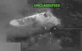 Mỹ tấn công 3 'tàu ma túy' tại Thái Bình Dương