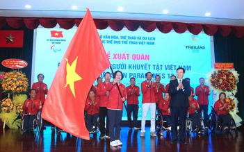 Phó thủ tướng Mai Văn Chính giao nhiệm vụ cho đoàn thể thao người khuyết tật Việt Nam 