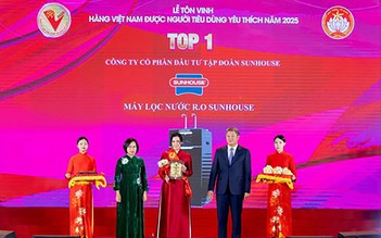 Chuỗi vinh danh liên tiếp khẳng định vị thế Top đầu máy lọc nước RO UltraX SUNHOUSE 