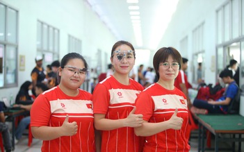 Xạ thủ Việt Nam bắn ‘vàng’ 25 m súng ngắn đồng đội nữ, ai giỏi hơn Trịnh Thu Vinh!