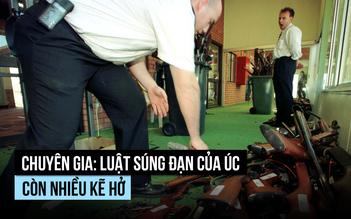 Vụ xả súng hàng loạt hé lộ sơ hở trong luật kiểm soát súng của Úc