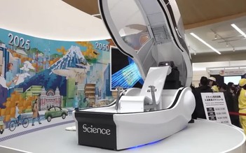 Độc đáo 'máy giặt thân thể' cho người lười tắm