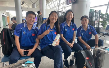 Đội tuyển nữ Việt Nam tươi rói, nối tiếp U.23 sang Thái Lan chinh phục HCV SEA Games 33