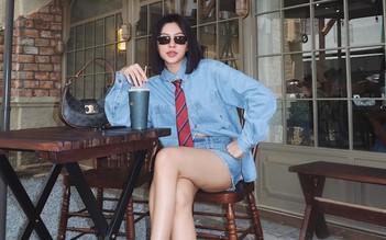 Chỉ với một chiếc cà vạt, tạo vẻ ngoài ấn tượng khó rời mắt