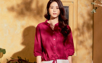 Áo dây rút phá vỡ sự đơn điệu, tôn lên phong thái hiện đại